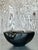 Black Vintage Boho Black Art Glass Bowl For Sale - Image 8 of 11