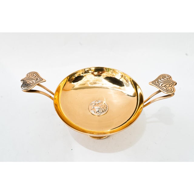 Art Deco Bronze Centerpiece, Vienna, 1920s For Sale - Image 4 of 11