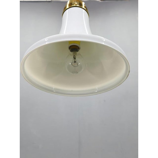 Art Deco Glass Pendant Lamp by Peter Behrens for Siemens, Germany, 1930s For Sale - Image 10 of 11