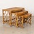 Wood 1960s French Rattan Nesting Tables, Set of 3 For Sale - Image 7 of 13