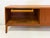 Mid 20th Century Vintage Danish Modern Teak Credenza Cabinet, Sliding Doors With Inset Pulls For Sale - Image 5 of 7