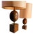 A superb pair of Italian red travertine marble lamps by Philippe Barbier, produced by Maison Barbier in France in the...