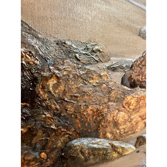 1990s 1998 Original Alexander v. Orlov Oil on Canvas Framed & Signed Painting For Sale - Image 5 of 8