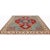 ACTUAL SIZE: 9’0″ x 11’10” PRIMARY COLOR: Red / Blue / Ivory AGE: New ORIGIN: Pakistan MATERIALS: Wool FOUNDATION: Cotton...
