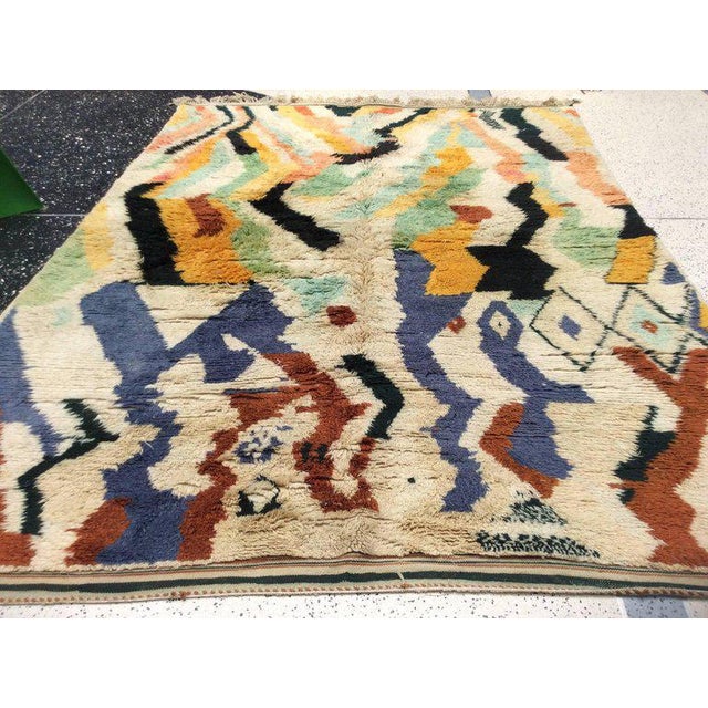 MultiColor Moroccan Rug 8′3″ × 11′5″ Chairish