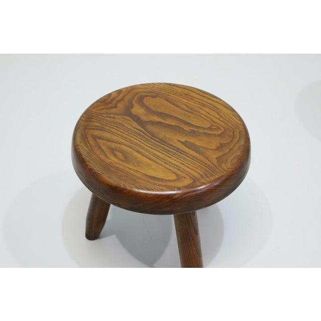 Vintage Low Stools by Charlotte Perriand, 1960s, Set of 2 For Sale - Image 6 of 14