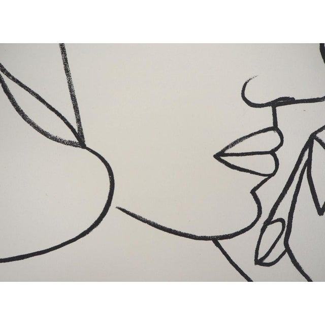 Modern Françoise Gilot, Femme de profil, Lithograph For Sale - Image 3 of 4