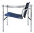 LC1 Blue and Black Ponyskin Armchair by Le Corbusier for Cassina, 1990s For Sale