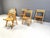 Mid-Century Wooden Folding Chairs, 1950s, Set of 6 For Sale - Image 6 of 11