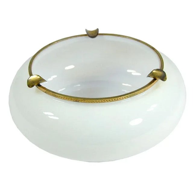 Opaline Glass Ashtray by Vincenzo Nason for VNC, 1960s For Sale - Image 9 of 9