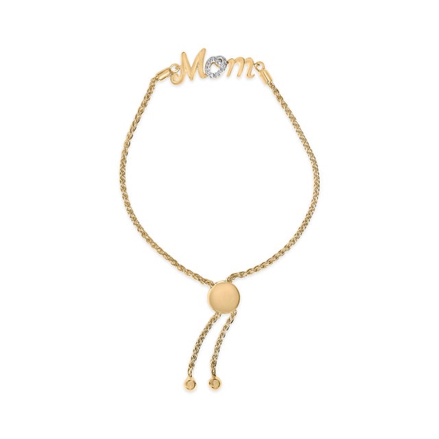 A luminous whisper of gratitude and everyday elegance, this yellow gold–toned treasure wraps the wrist like a love note....