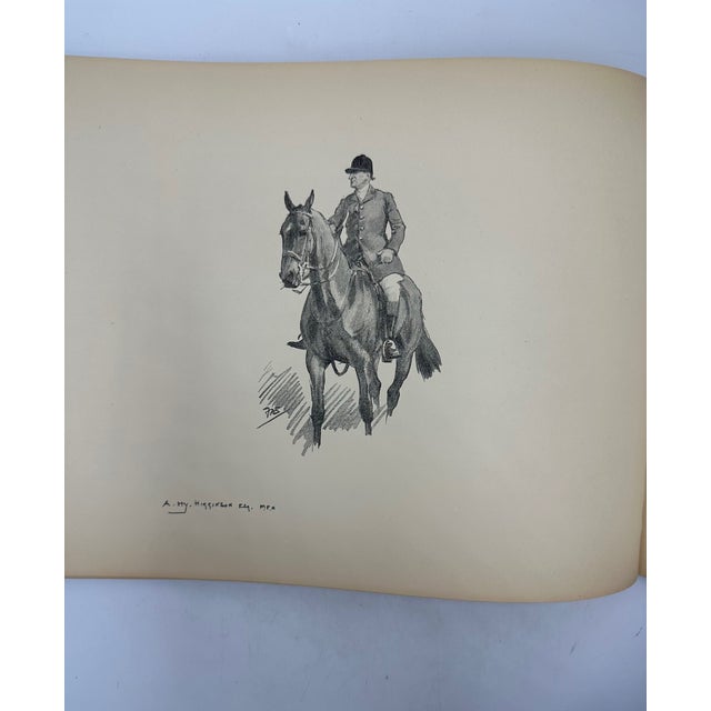 Black Cross Country With Hounds f.a. Stewart 1937 Hardcover Fox Hunting Sporting Book For Sale - Image 8 of 12