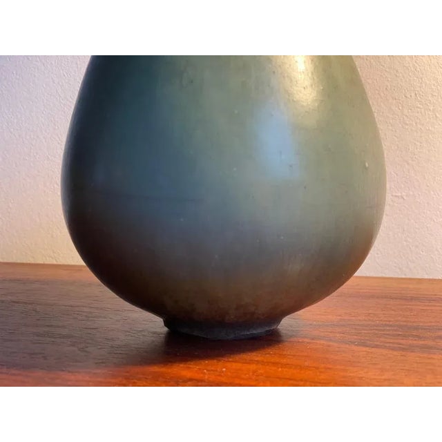 Danish Ceramic Vase, 1960s For Sale - Image 3 of 8