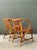Vintage 1940s Danish Tove Kindt Larsen for Robert Wengler Stick Rattan Lounge Chairs - A Pair For Sale - Image 10 of 12