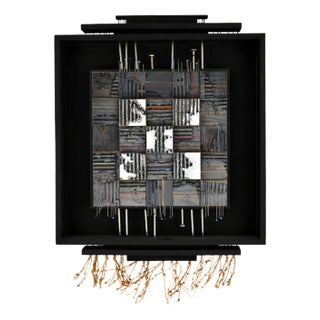 André Pailler, First Snow, France, 1970s, Mixed Media For Sale