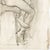 Academic Male Figure Study and Seated Male Nude - Brown C. 1915 For Sale - Image 13 of 18