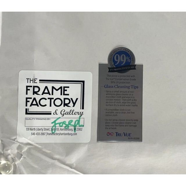 1818 Steel Engraved Illustration "Wotton in Surrey, the Seat of John Evelyn Esq." For Sale - Image 4 of 7