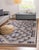 5x8 Brown Flat Weave Wool Diamond Key Pattern Geometric Modern Carpet Rug For Sale In New York - Image 6 of 6