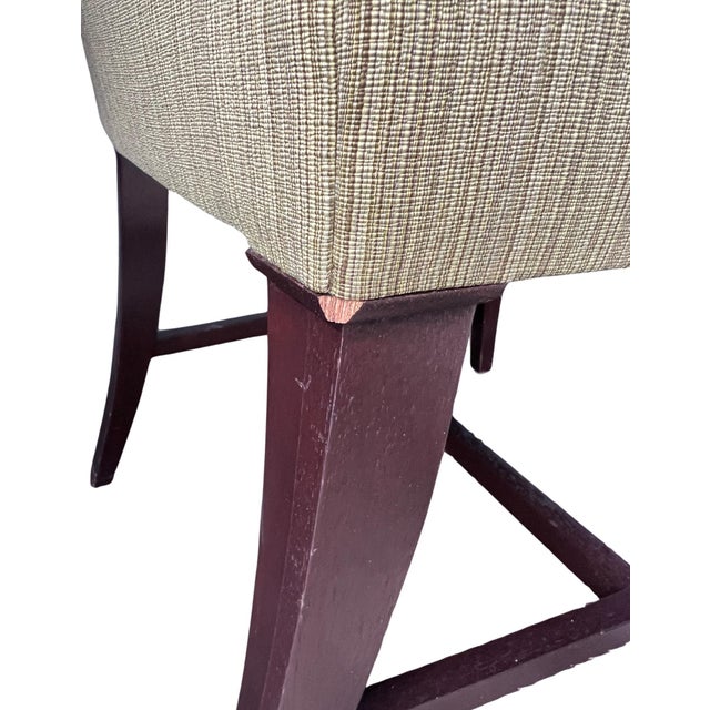 Green Michael Berman Limited Nora Dining Chairs in Green- Set of 2 For Sale - Image 8 of 10