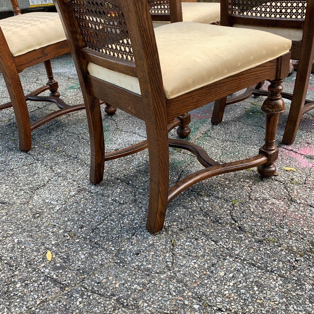 Ethan Allen Royal Charter Dining Chairs Set of 6 Chairish