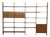 Mid-Century Modern Modular Wall Shelf in Teak by Interna-Peter Pedrides, 1960s For Sale