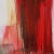 Red Figurative Abstract Painting "6370'' Original Artwork by Edith Konrad For Sale - Image 4 of 8