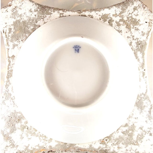 Ceramic 19th Century Capodimonte Demitasse Cup & Saucer For Sale - Image 7 of 11