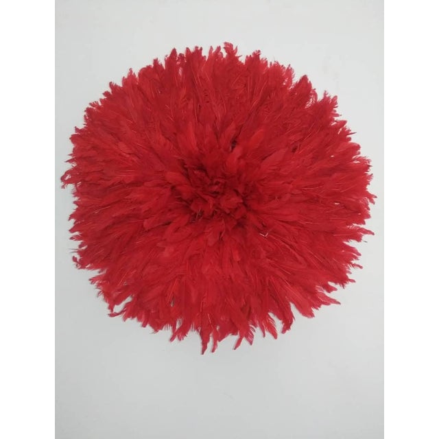 Juju Hat Red of 24" - 60 Cm For Sale In Washington DC - Image 6 of 6