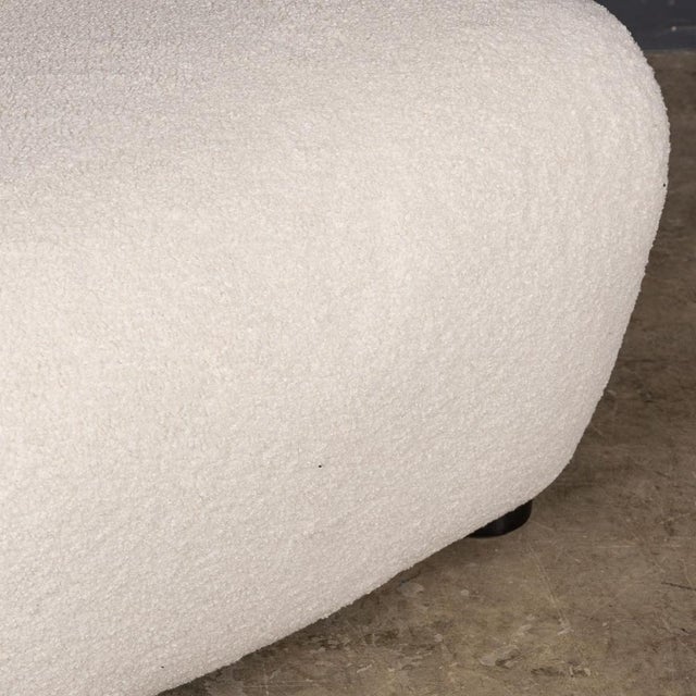 Lounge Chairs in Cream Bouclé, 1980, Set of 4 For Sale - Image 12 of 16