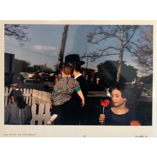 Jay Wolke, Lag Baomer Signed Vintage Color Photograph Chicago Judaica Photo Chabad J Wolke, 1993 For Sale