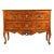 French Louis XV Style Carved Commode With Brass Fittings For Sale - Image 3 of 4