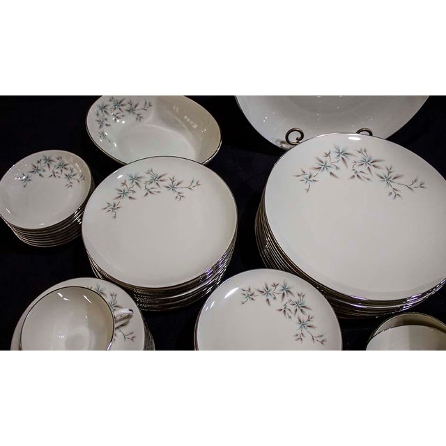 1960s 68 Piece Mid-Century Lenox Wyndcrest China - Service for 12 For Sale - Image 5 of 6