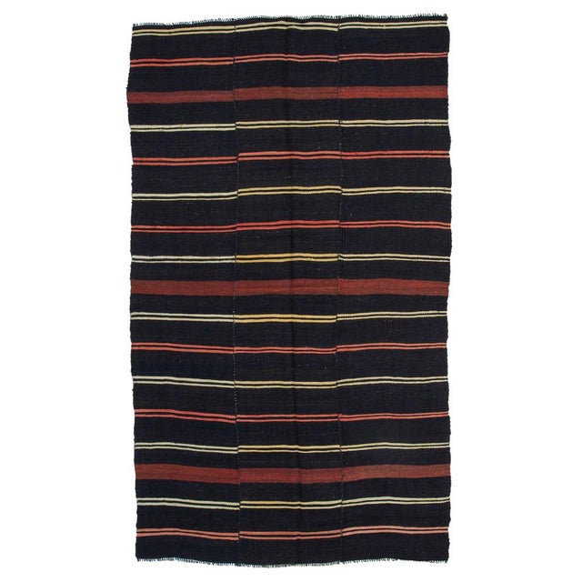 Textile Vintage Anatolian Kilim Rug For Sale - Image 7 of 7