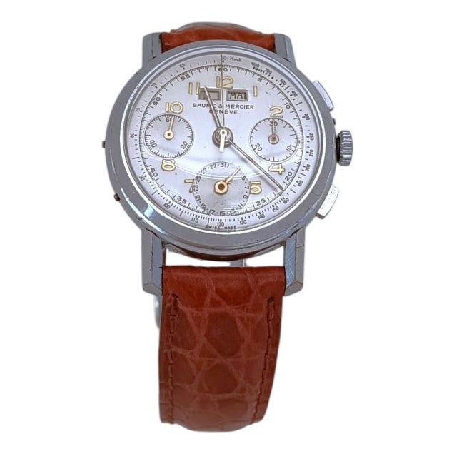 Dato-Compax Watch from Baume & Mercier, 1950s For Sale
