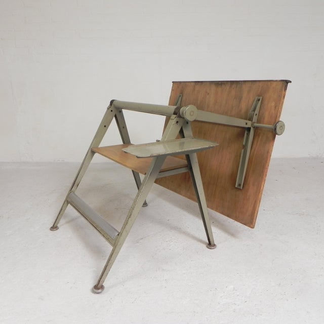 Drawing Board by Wim Rietveld and Friso Kramer for Ahrend De Cirkel, 1959 For Sale - Image 13 of 18