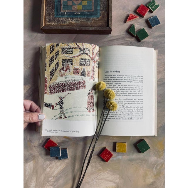 Paper Fairy Tales of Hans Christian Andersen Vintage Book For Sale - Image 7 of 9