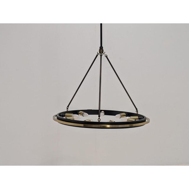 Chambers 9 Light Chandelier from Hudson Valley Lighting For Sale - Image 6 of 13