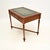 Victorian Walnut Desk with Leather Top, 1890s For Sale - Image 4 of 10
