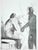 In the Atelier is an original etching realized by Giacomo Manzù in 1968. Hand Signed and numbered. Edition of 125 prints....
