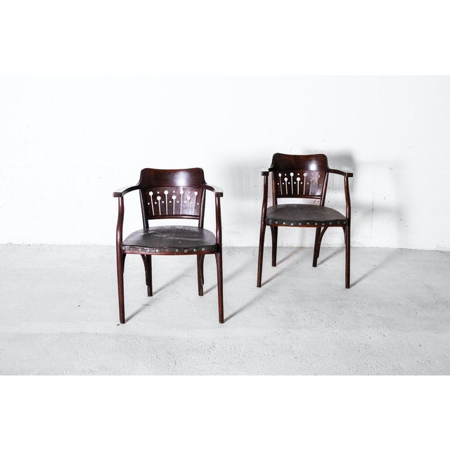 Set of Art Nouveau Model No. 6141 Armchair from Thonets