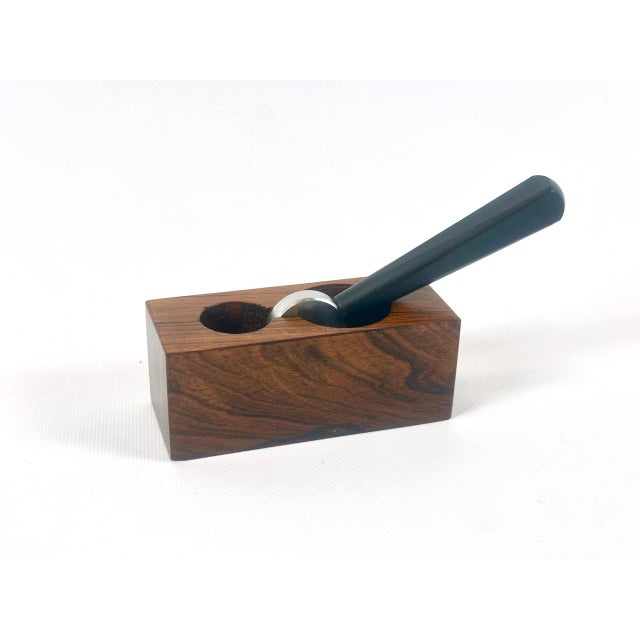 Rosewood Nutcracker attributed to Yüksel Caglarm, Denmark, 1970s For Sale - Image 12 of 12