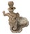 Vintage Classical Cast Stone Cherub on Dolphin Garden Fountain For Sale - Image 4 of 12