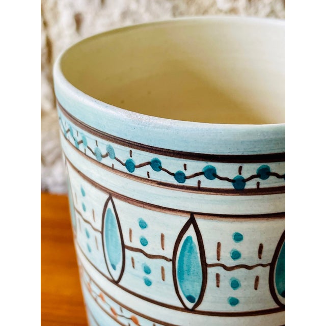 Mid-Century Ceramic Vase by Louis Bacculini, Vallauris, 1960s For Sale - Image 6 of 18