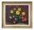 A. De Man, Still Life with Yellow Flowers, 1960, Oil Painting on Canvas, Framed For Sale