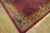 1920s Purple Floral Vase Antique Chinese Art Deco Carpet 9' X 11' 6" Knotted Wool Rug For Sale - Image 4 of 9