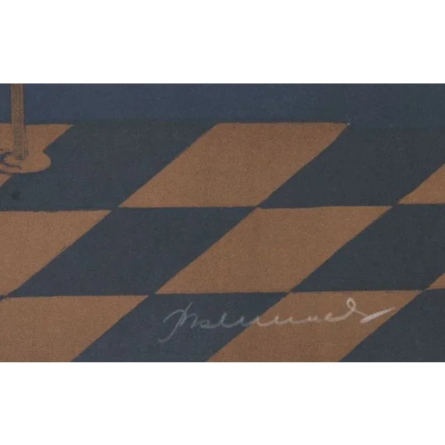 Artist: Branko Bahunek, Croatian (1935 - ) Title: In the Cafe Medium: Lithograph, signed and numbered in pencil Edition:...