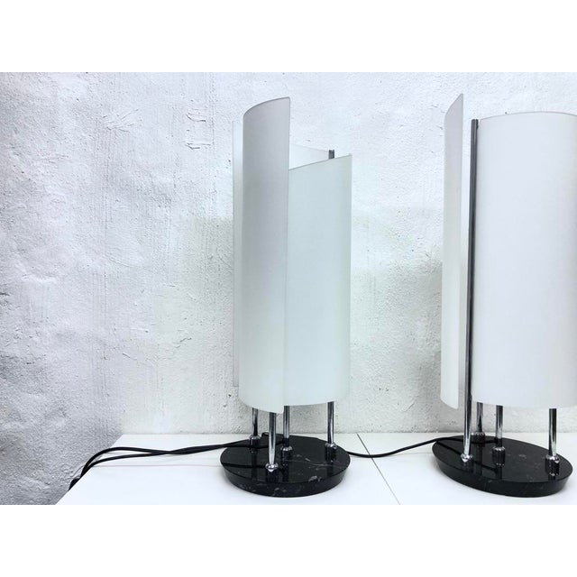 Arianna Table Lamps by Bruno Gecchelin for Oluce, 1990, Set of 2 For Sale - Image 17 of 18