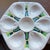 Vintage Hand Painted Oyster Plate For Sale - Image 4 of 10