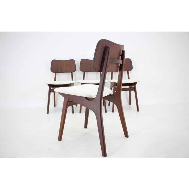 Teak Dining Chairs Model 74 by Ib Kofod-Larsen, Denmark, 1960s, Set of 4 For Sale - Image 11 of 16