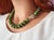 Canadian Nephrite Jade Necklace 19", With Unique Natural Herbarium Silver Clasp For Sale - Image 4 of 6